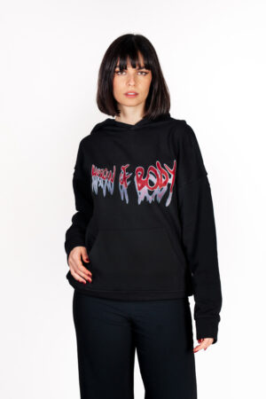 Felpa black illusion